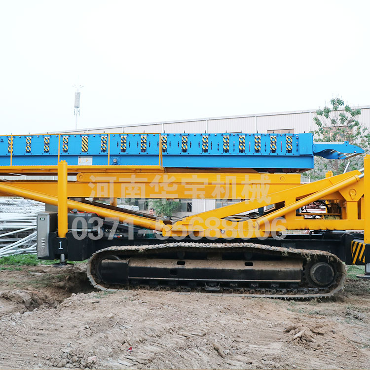 履帶式高空壓瓦設備的優點